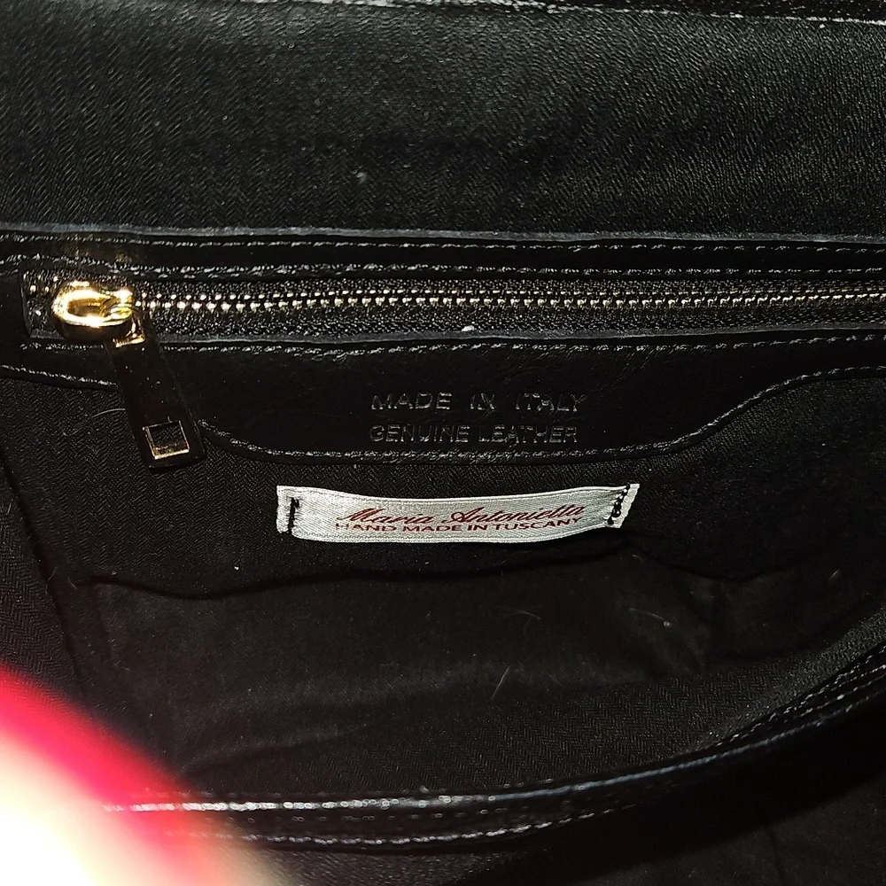 Maria Antoinetta Black and Cream Women's Handbag